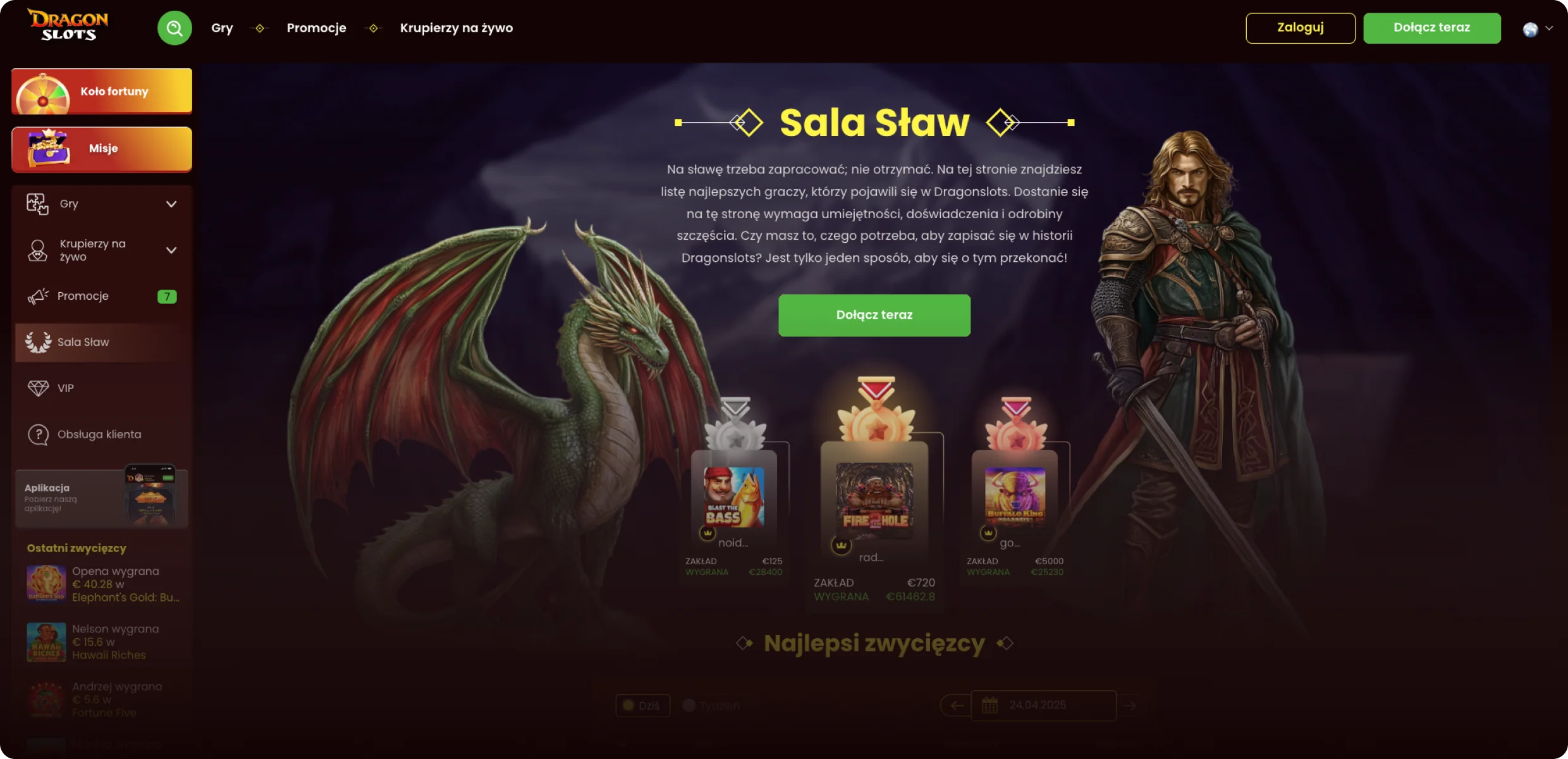 Dragon Slots online